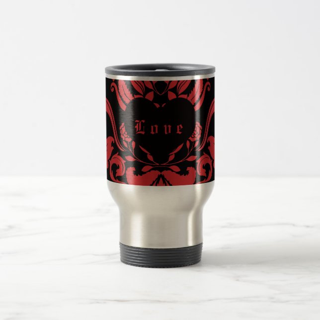 Caneca Térmica Amor na meia-noite (Centro)
