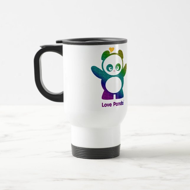Caneca Térmica Amor Panda® (Esquerda)