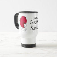 Amor, Papai Noel Secreto Feliz Natal Red Xmas