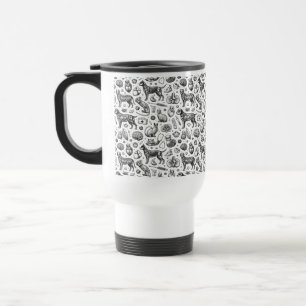 Caneca Térmica Anatomia Animal Veterinária Feliz Dia do Médico