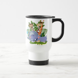 Caneca Térmica Animais bonitos do safari