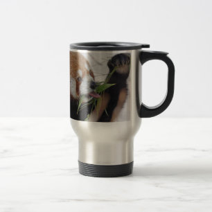 Caneca Térmica animal impresso panda vermelho fofo