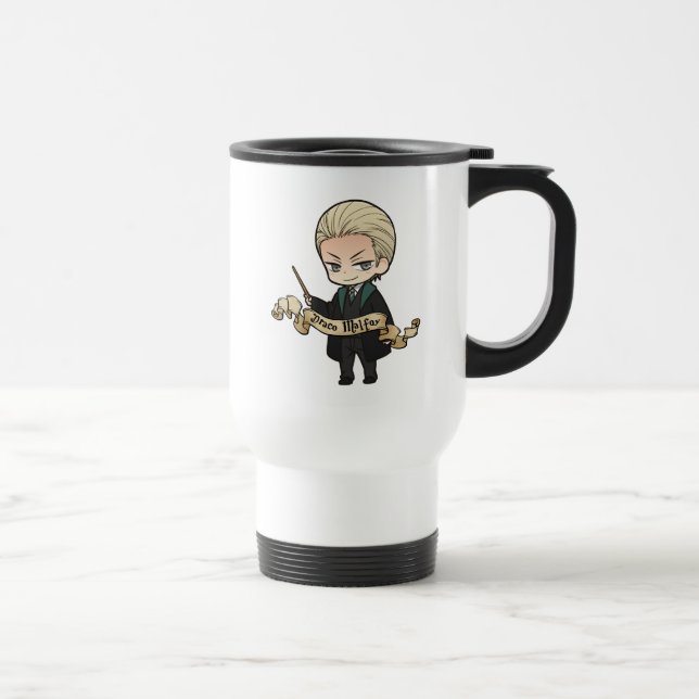 Caneca Térmica Anime Draco Malfoy (Direita)