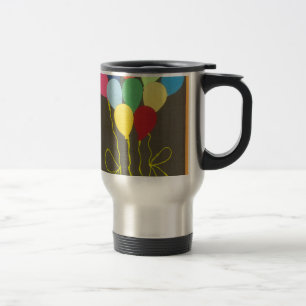 Caneca Térmica Aniversário Amarelo ouro