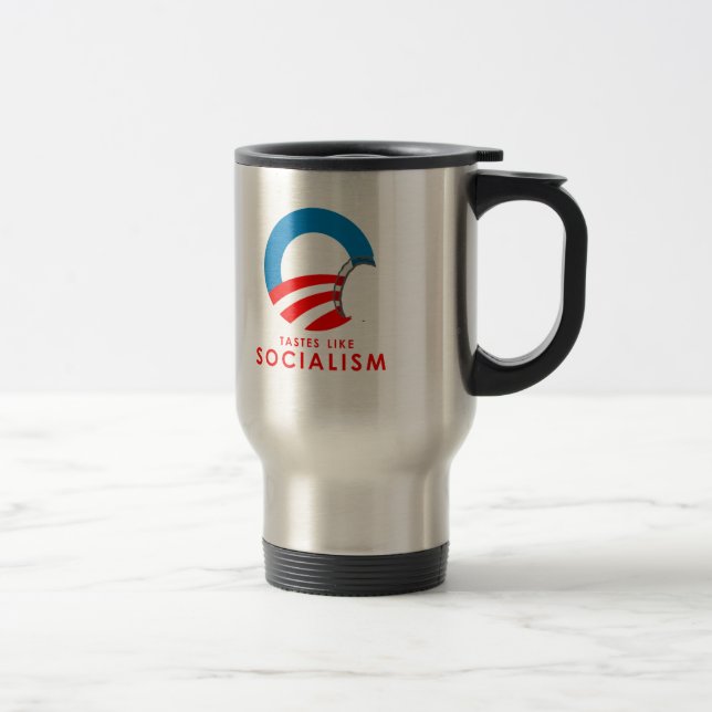 Caneca Térmica Anti-Obama - os gostos gostam do T-SHIRT do (Direita)