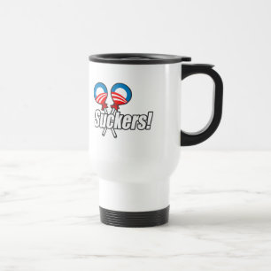 Caneca Térmica Anti-Obama - otários
