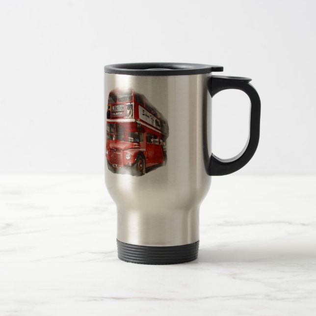 Caneca Térmica Antigo Red London Bus (Direita)