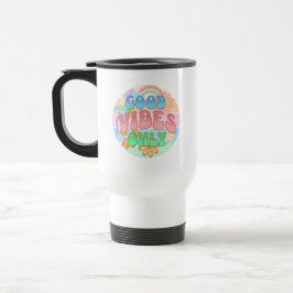 Caneca Térmica Apenas Boas Vibrações | Retro Vintage