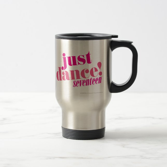 Caneca Térmica Apenas dança - rosa (Direita)