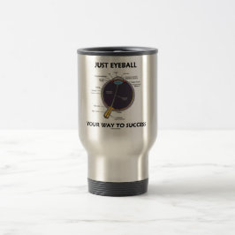 Caneca Térmica Apenas Eyeball sua maneira ao sucesso (a anatomia