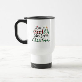 Caneca Térmica Apenas Uma Menina Que Ama O Passado Natal