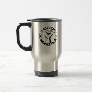 Caneca Térmica Apoio A União Do Trabalho Forte Para Uma União Org