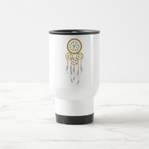 Caneca Térmica Apoio de Sonhos--Turquesa Azul