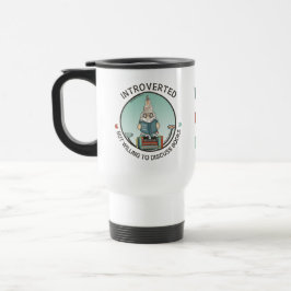 Caneca Térmica Apresentado, Mas Disposto A Discutir Livros