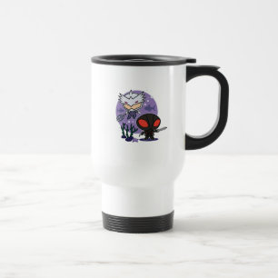 Caneca Térmica Aquaman   Chibi Orm & Black Manta Undersea Graphic