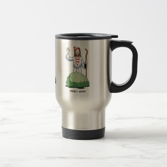 Caneca Térmica Aqui está Jesus! (Direita)