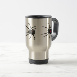 Caneca Térmica Aranha-Aranha-Vaca-Preta