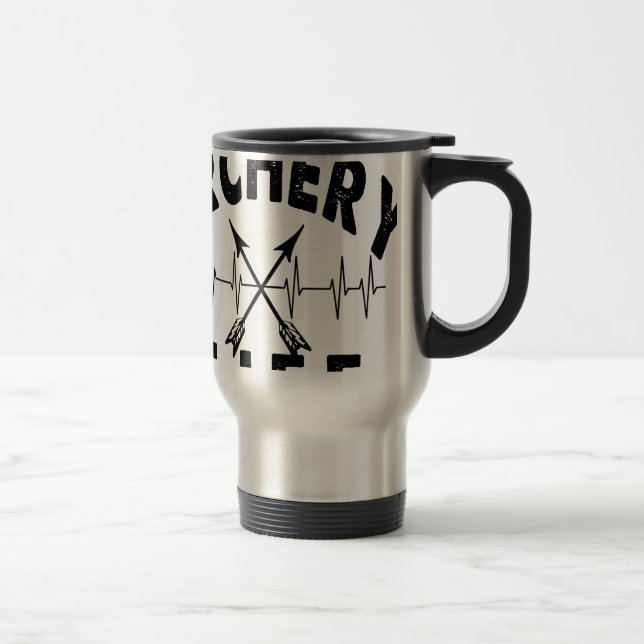 Caneca Térmica Archery Life (Direita)