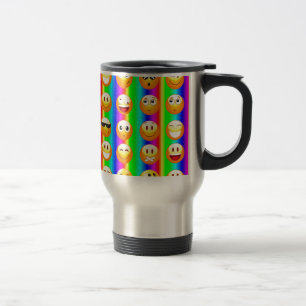 Caneca Térmica arco-íris emoji