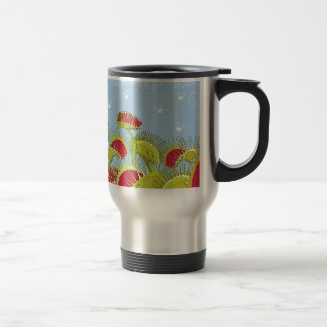 Caneca Térmica armadilha azul (Direita)