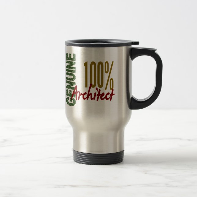 Caneca Térmica Arquiteto 100% genuíno (Direita)
