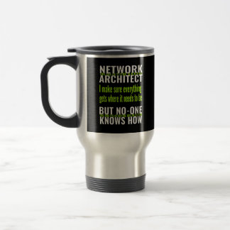 Caneca Térmica arquiteto de rede engraçado