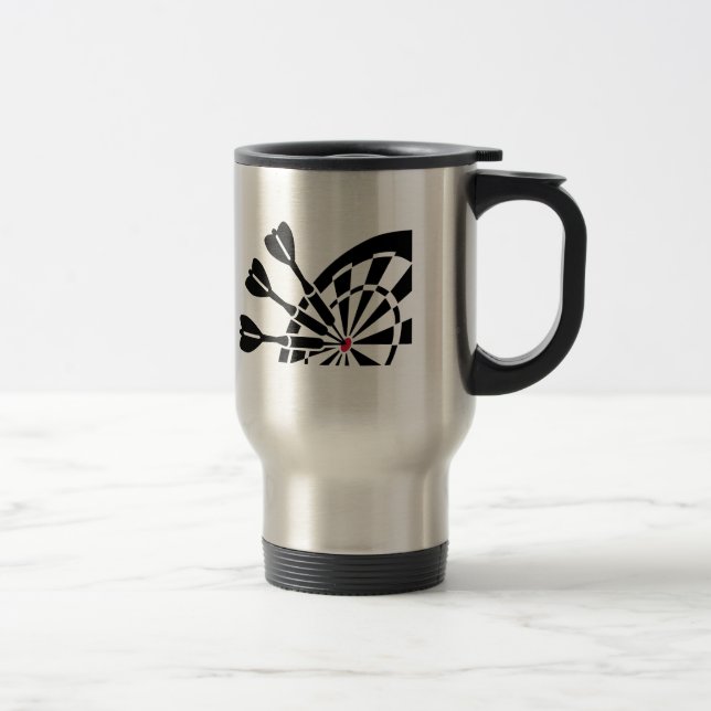 Caneca Térmica Arremessa o dartboard (Direita)