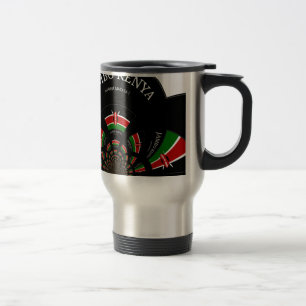 Caneca Térmica Arte de Design de Boas-Vindas Jambo Inspirado na B