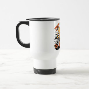 Caneca Térmica Arte de Dragões de Esqueleto de Cerveja