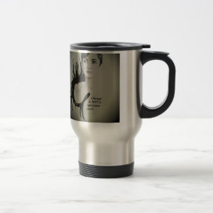 Caneca Térmica Arte de Mudança Não é um Esporte de Espectador
