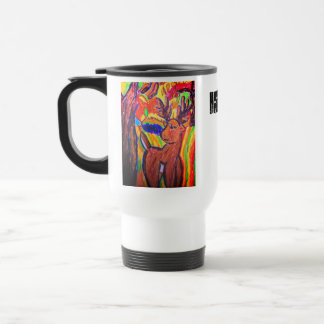 Caneca Térmica arte dos cervos