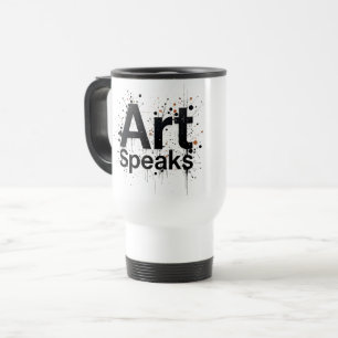 Caneca Térmica Arte FalaArte Inspiradora Elegante