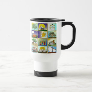 Caneca Térmica Arte Judaica 12 Tribos de Israel