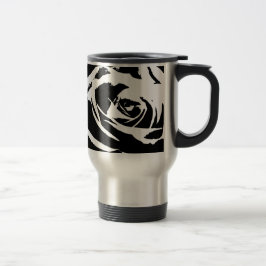 Caneca Térmica Arte Rosa posterizada