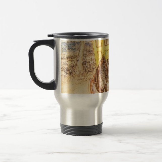 Caneca Térmica Arthur Rackham - O Vento Nos Willows (Esquerda)