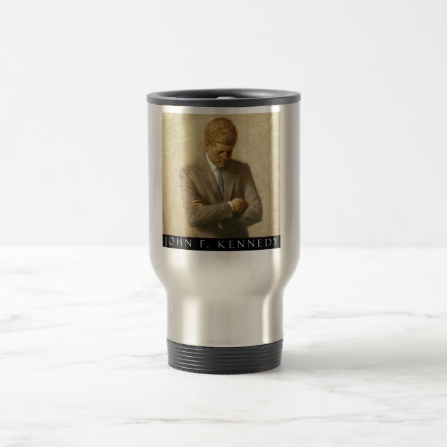 Caneca Térmica Artigos de John F. Kennedy (Centro)