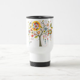 Caneca Térmica Árvore Blooming