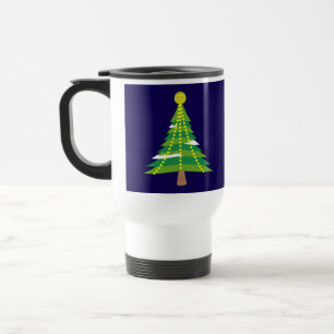 Caneca Térmica Árvore de inverno de Natal com Luzes-15044
