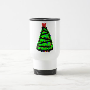 Caneca Térmica Árvore de Natal Punk