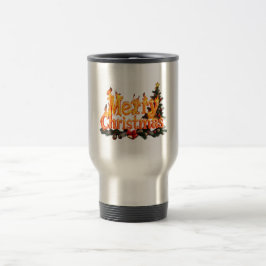 Caneca Térmica Árvore Feliz de Natal