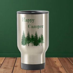 Caneca Térmica Árvores da Floresta de Aniversário