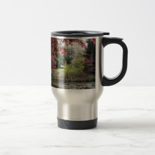 Caneca Térmica Árvores de bordo japonesas no Jardim Botânico Van 