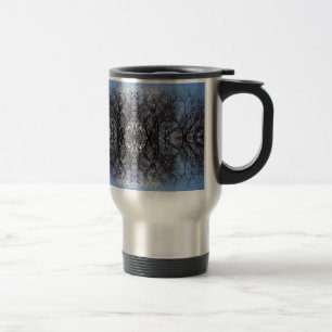 Caneca Térmica Árvores de imagens espelhadas