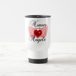 Caneca Térmica As enfermeiras são os anjos reais