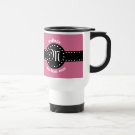 Caneca Térmica As melhores bolinhas do chefe nunca e monograma