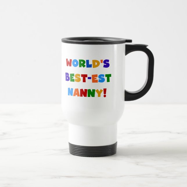 Caneca Térmica As melhores notas da Nanny Bright do mundo (Direita)