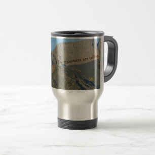 Caneca Térmica As Montanhas Chamam: Tema Montanha