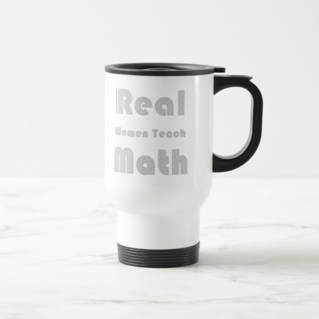 Caneca Térmica As mulheres reais ensinam a matemática (Direita)