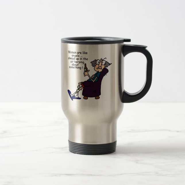 Caneca Térmica As Mulheres São Como Anjos (Direita)