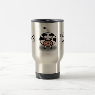 Caneca Térmica As vacas fazem-me feliz